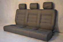 Автомобильный диван трансформер «Премьера» бизнес - темно серый